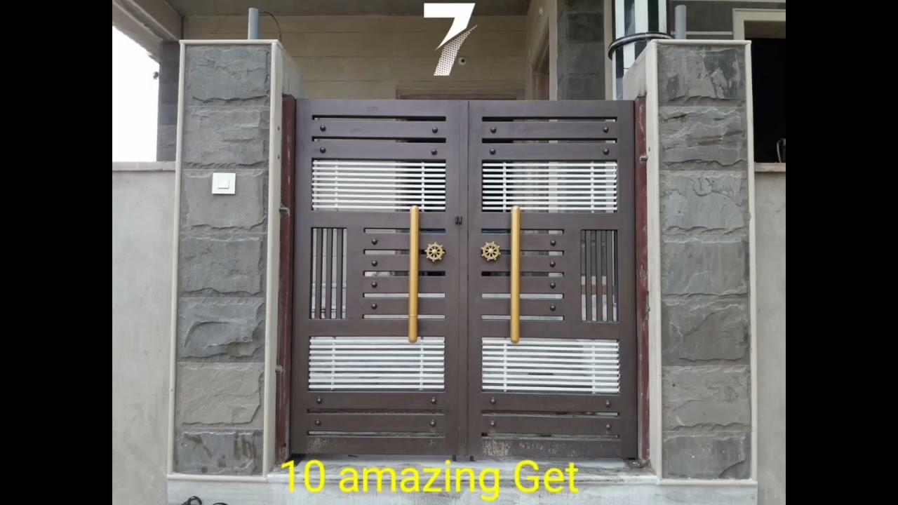 iron latest design gate home main gate Welding Studio steel gate design 🔥🔥🔥🔥🔥How To make gate design
