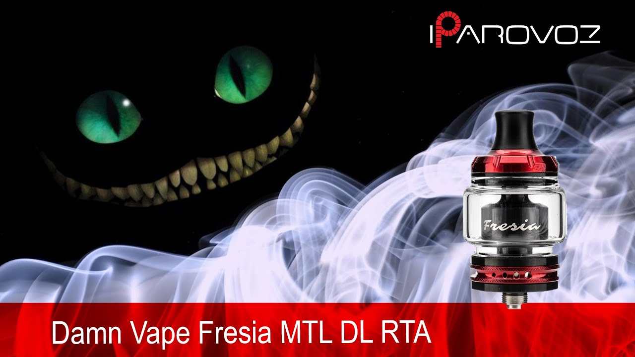 Обзор Fresia MTL DL RTA от Damn Vape. Полноценный