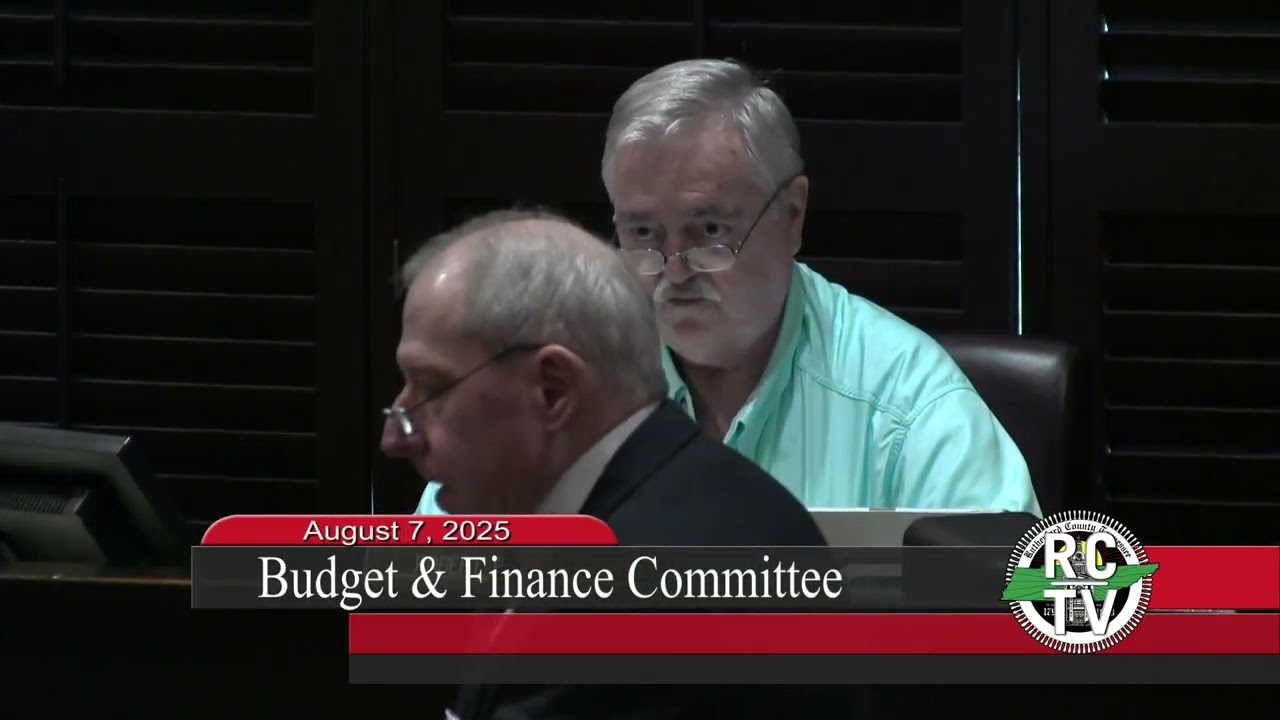 Budget & Finance Committee - August 7. 2025