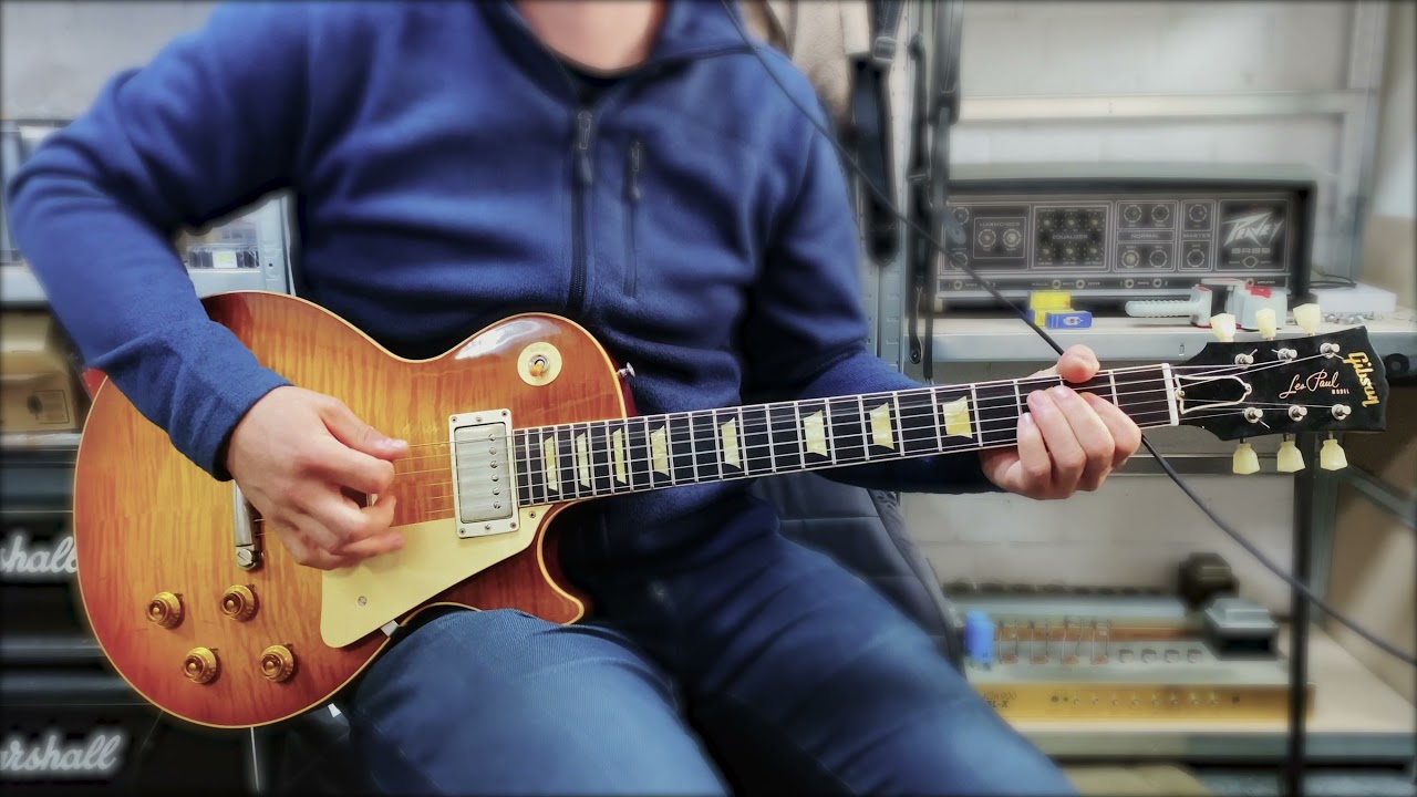 Solodallas Solo 59 'PAF' Replica Pickups on a 2020 Gibson Les Paul R9 Historic