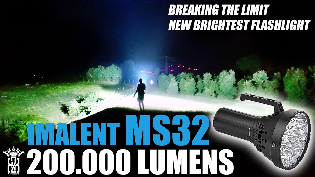 IMALENT MS32 🔦 200.000 Lumen 😱 Hellste Taschenlampe der Welt 2024