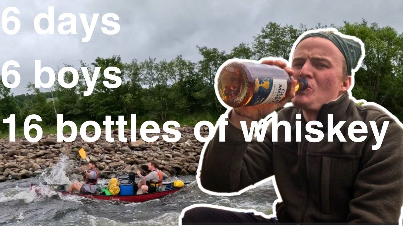 Canoeing and camping along the River Spey, Scotland