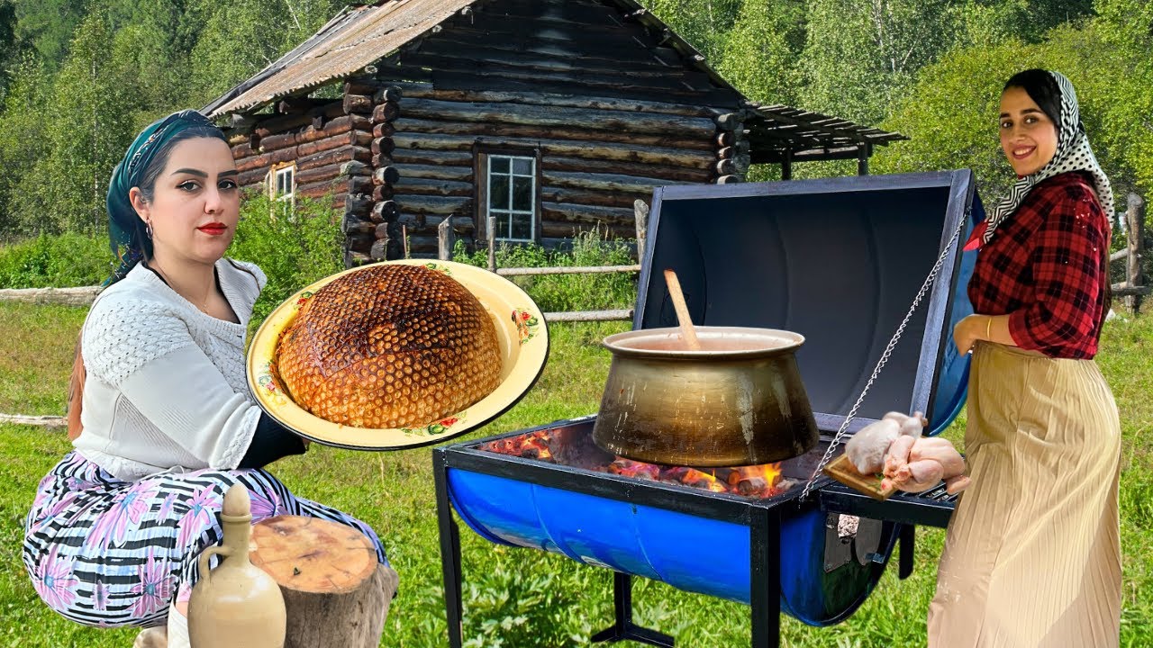 Traditional Spring Dish: Unique and Delicious Dish & Making Carrot Jam | Village Cooking