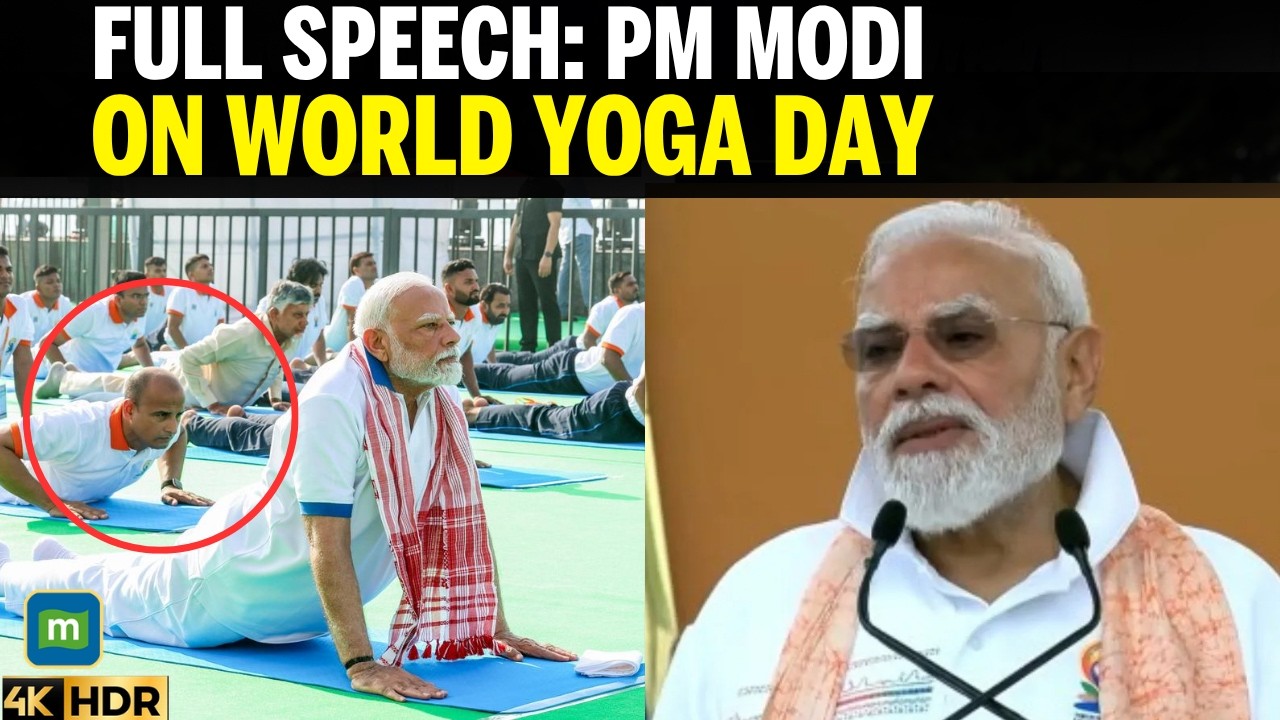 PM Narendra Modi Addresses Nation on International Yoga Day 2026 | Full Address | Kolkata Red Road