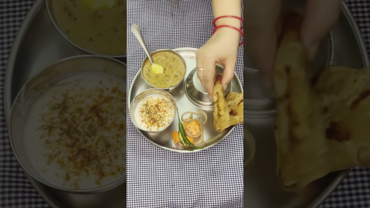 Dinner thali #dinnerideas #tasty #yummytasty #food #foodie #verytasty #yummyeats