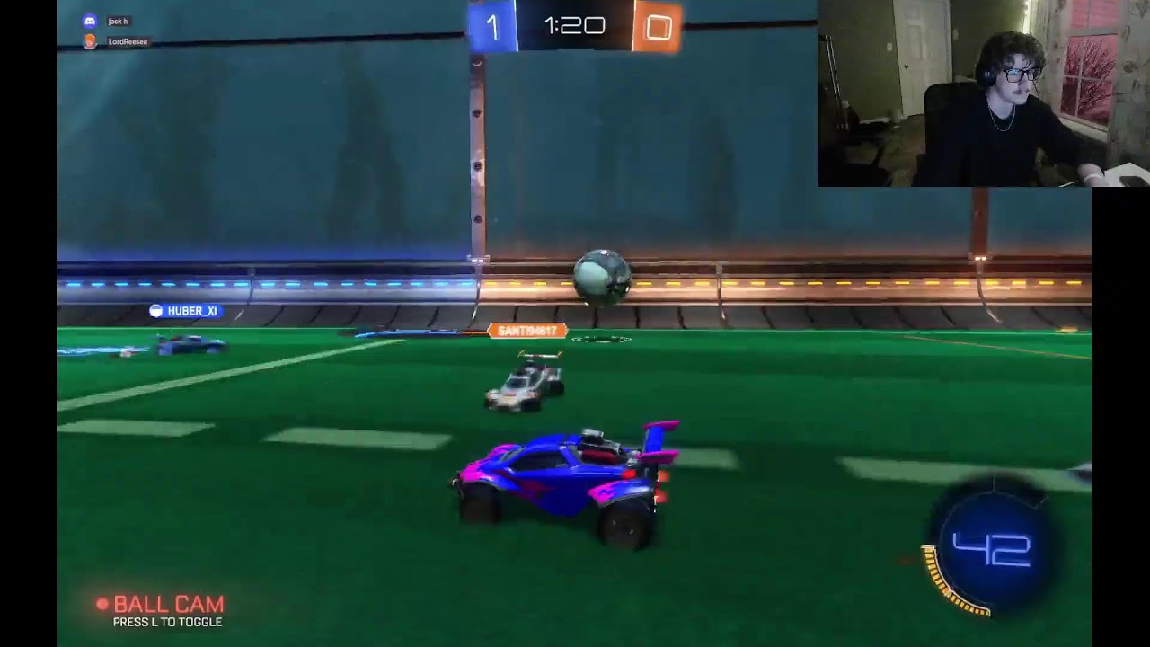 LEARNING ROCKET LEAGUE w/ @Huber_xi