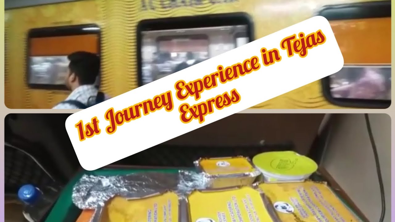 1st Journey experience in Tejas  Express from Surat to Ahmedabad Executive Class food tour