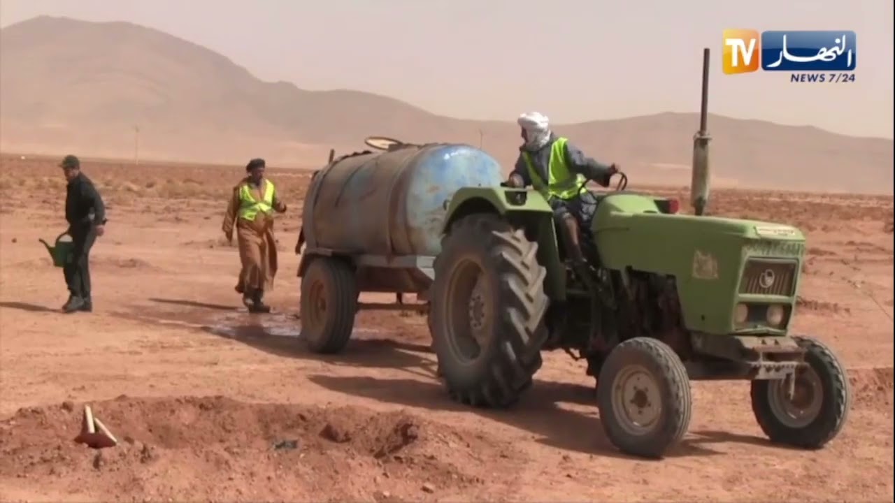 النعامة : بالاعتماد على تقنية غروسيس واتربوكس..إعادة بعث مشروع السد الأخضر