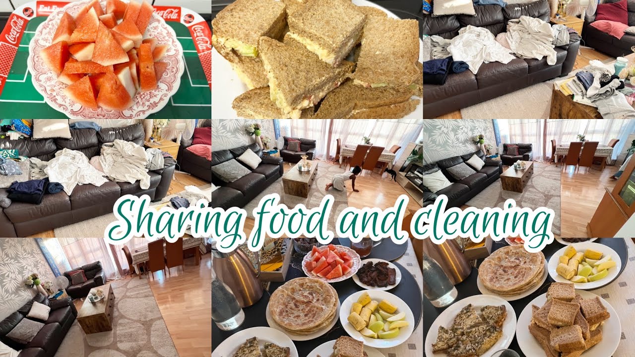 Sharing simple meal for iftar | shopping for Eid gift |cleaning and folding laundry