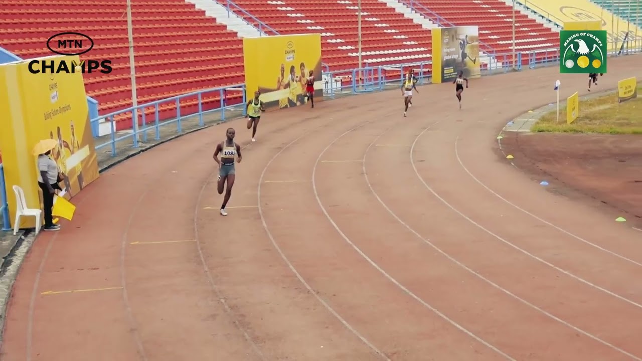 400M Youth Girls Final at MTN Champs season 4 at U.J Esuene Stadium, Calabar.