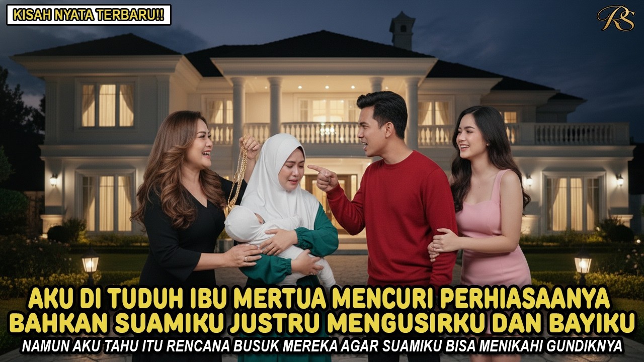 AKU DITUDUH IBU MERTUA MENCURI PERHIASANNYA - BAHKAN SUAMIKU IKUT MENGUSIRKU DAN ANAKKU DEMI PELAKOR