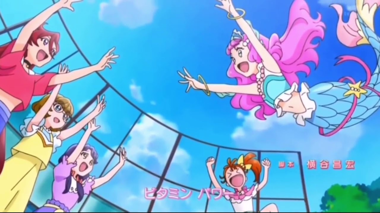 Tropical Rouge Precure last scene but it’s more emotional 🥺