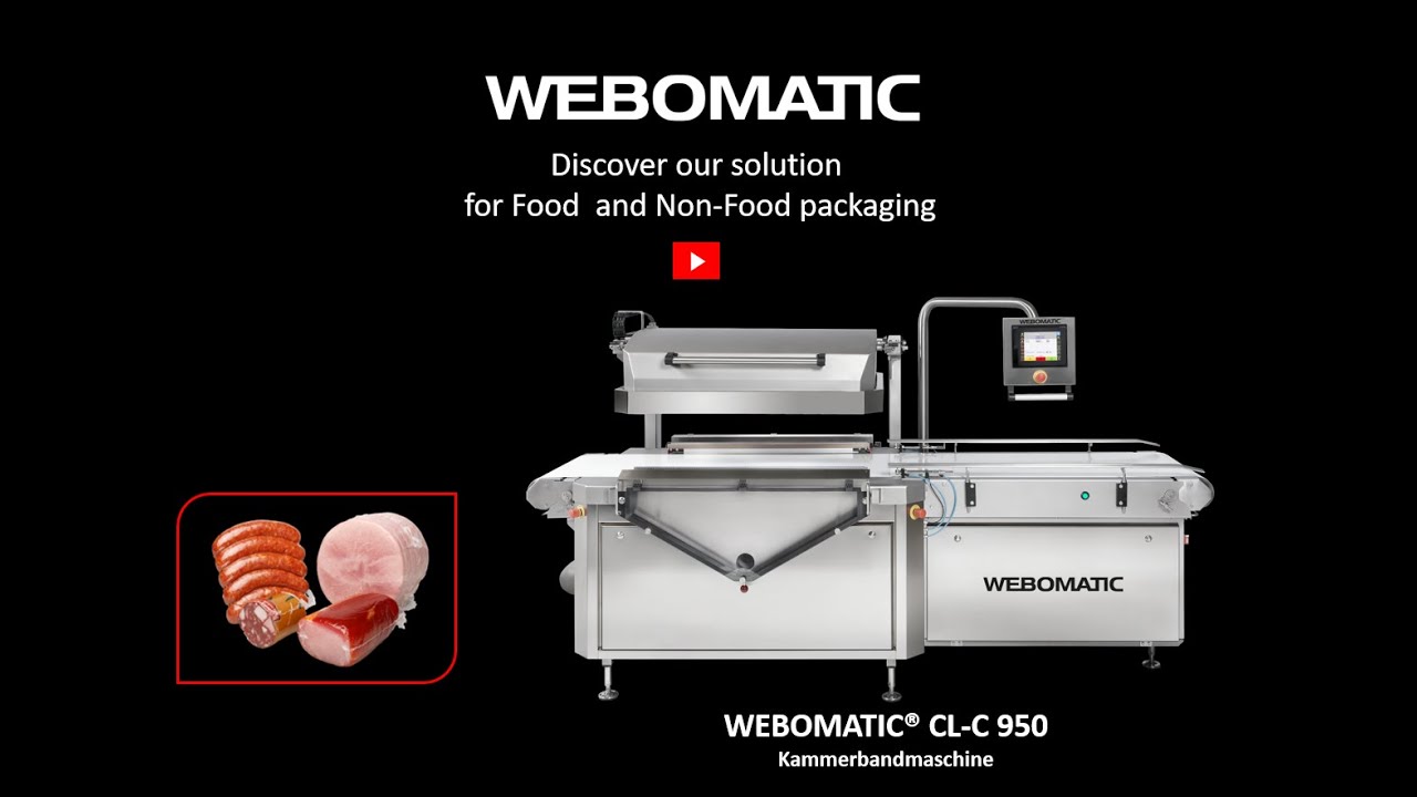 WEBOMATIC&reg; the chamber belt machine CL-C 950