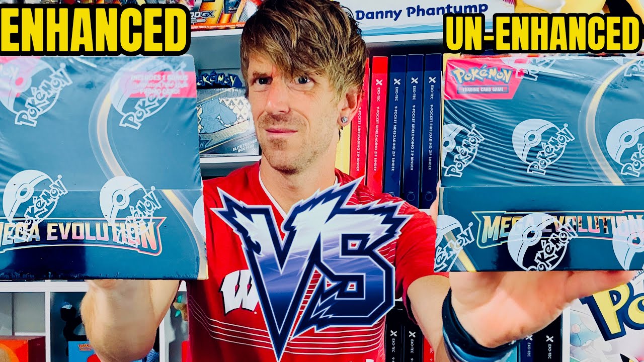 Mega Evolutions УЛУЧШЕННЫЙ бустер-бокс против НЕУЛУЧШЕННОГО бустер-бокса!