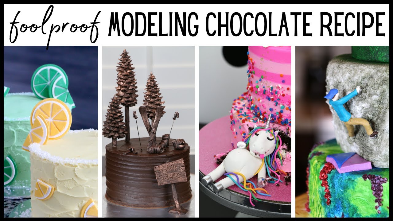How to Make Modeling Chocolate with Candy Melts | ONLY 2 INGREDIENTS!