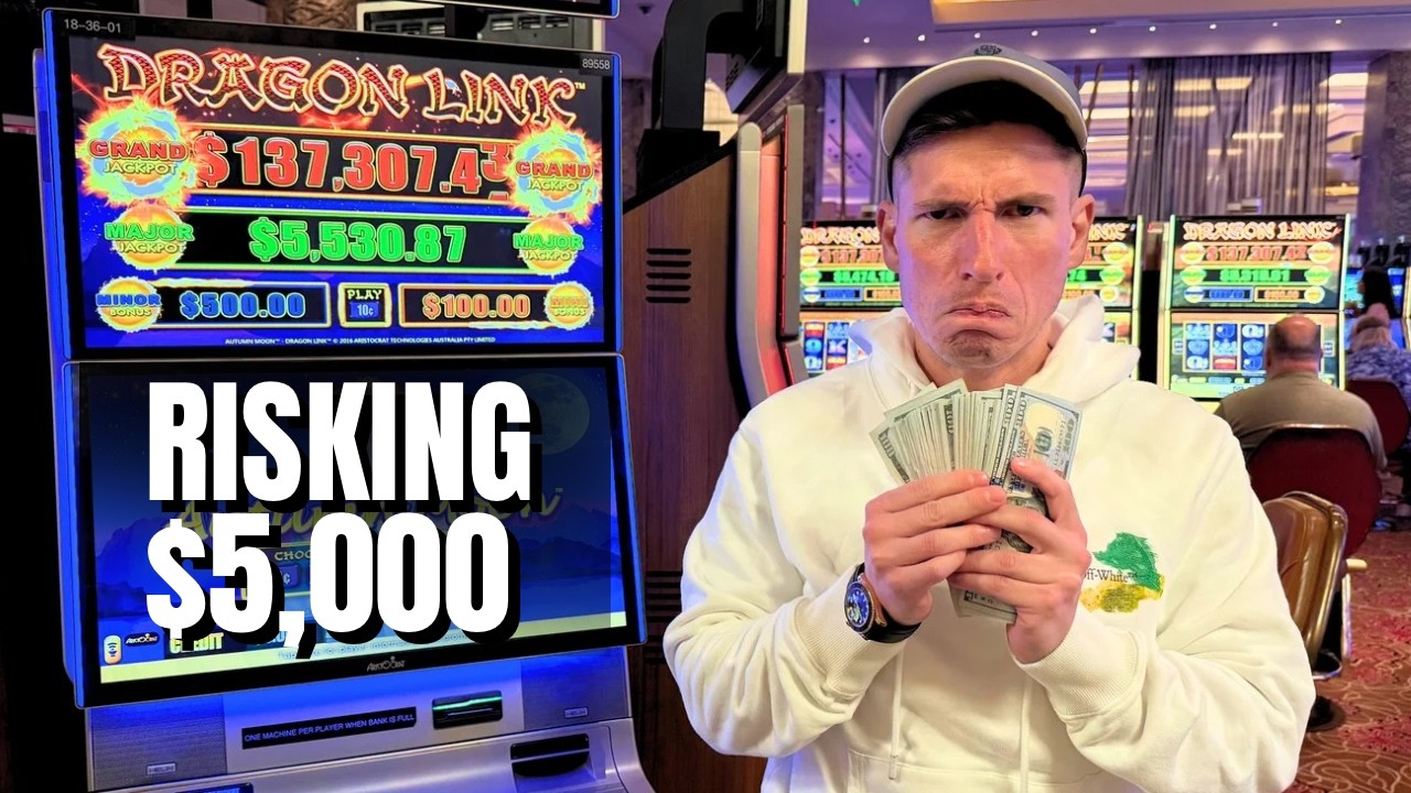 Chasing my Losses on High Limit Dragon Link at Hard Rock Tampa