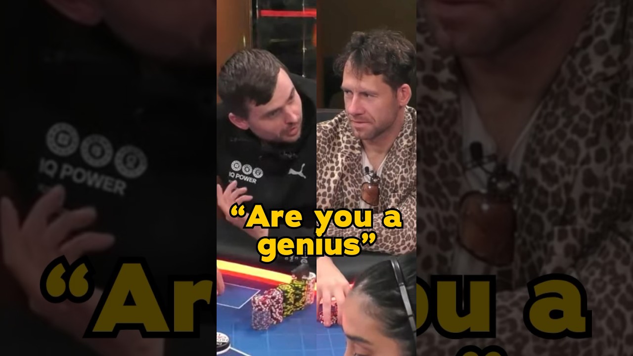 &ldquo;BE A MAN&rdquo;, says Martin Kabrhel to Jungleman 😳 #cashgamepoker