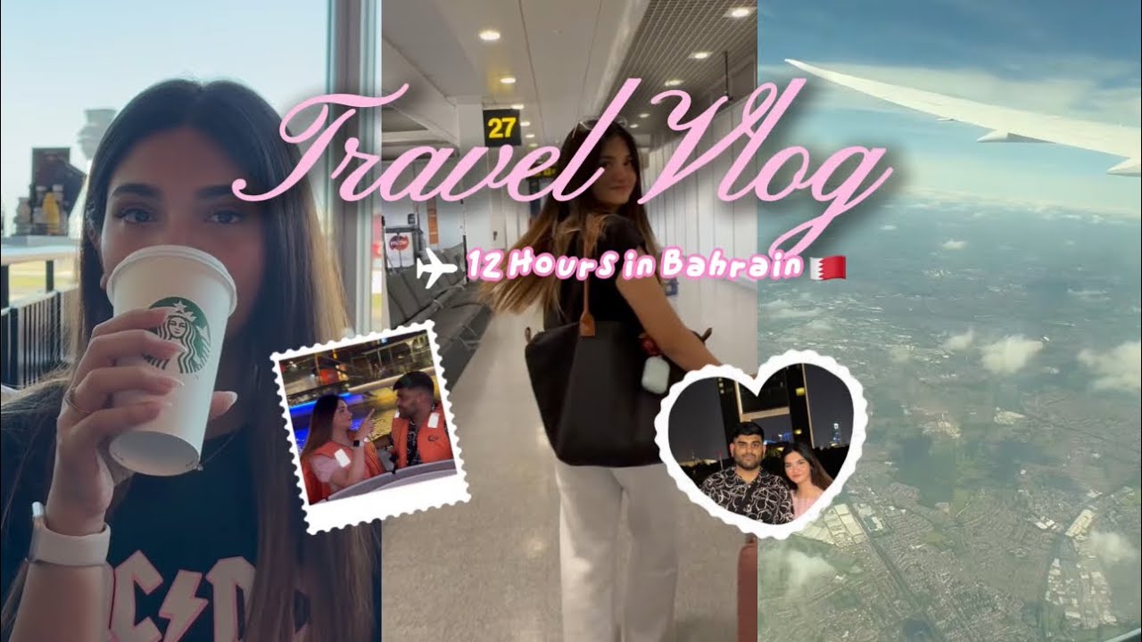 Travel Vlog:✈️We Explored Bahrain in Just 12 Hours! 🇧🇭|Layover Travel Vlog