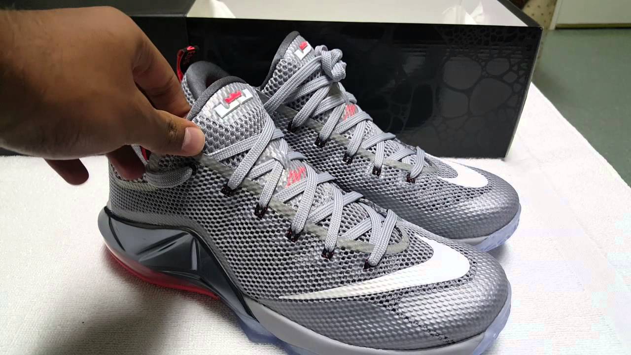 LeBron 12 Low Grey UNBOXING