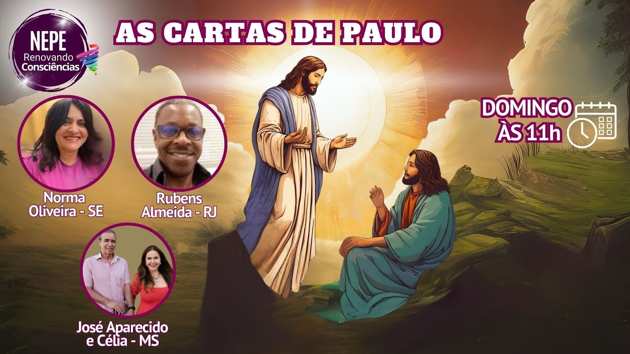NEPE RENOVANDO CONSCIÊNCIAS(CARTAS DE PAULO AOS ROMANOS) - RUBENS ALMEIDAI APARECIDO E CÉLIA | NORMA