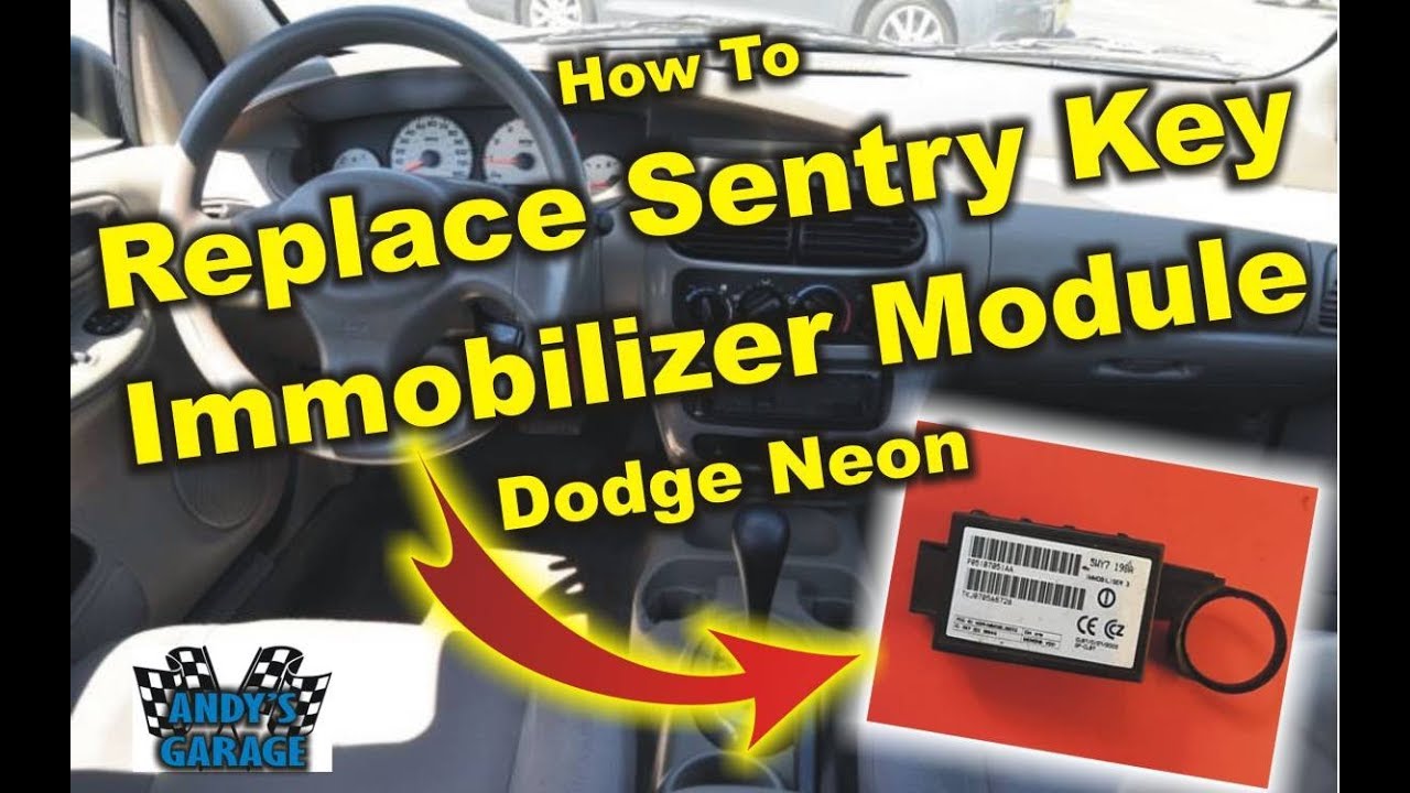 How To Replace Sentry Key Immobilizer Module (SKIM) - Dodge Neon (Andy's Garage: Episode - 5)