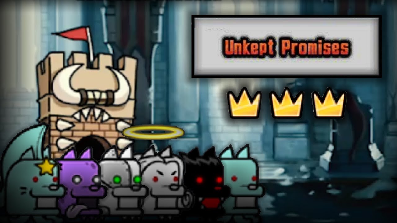 The Battle Cats - Unkept Promise (No Uber/Uber Only, No Start-up, No Cheese, 3 Crowns)
