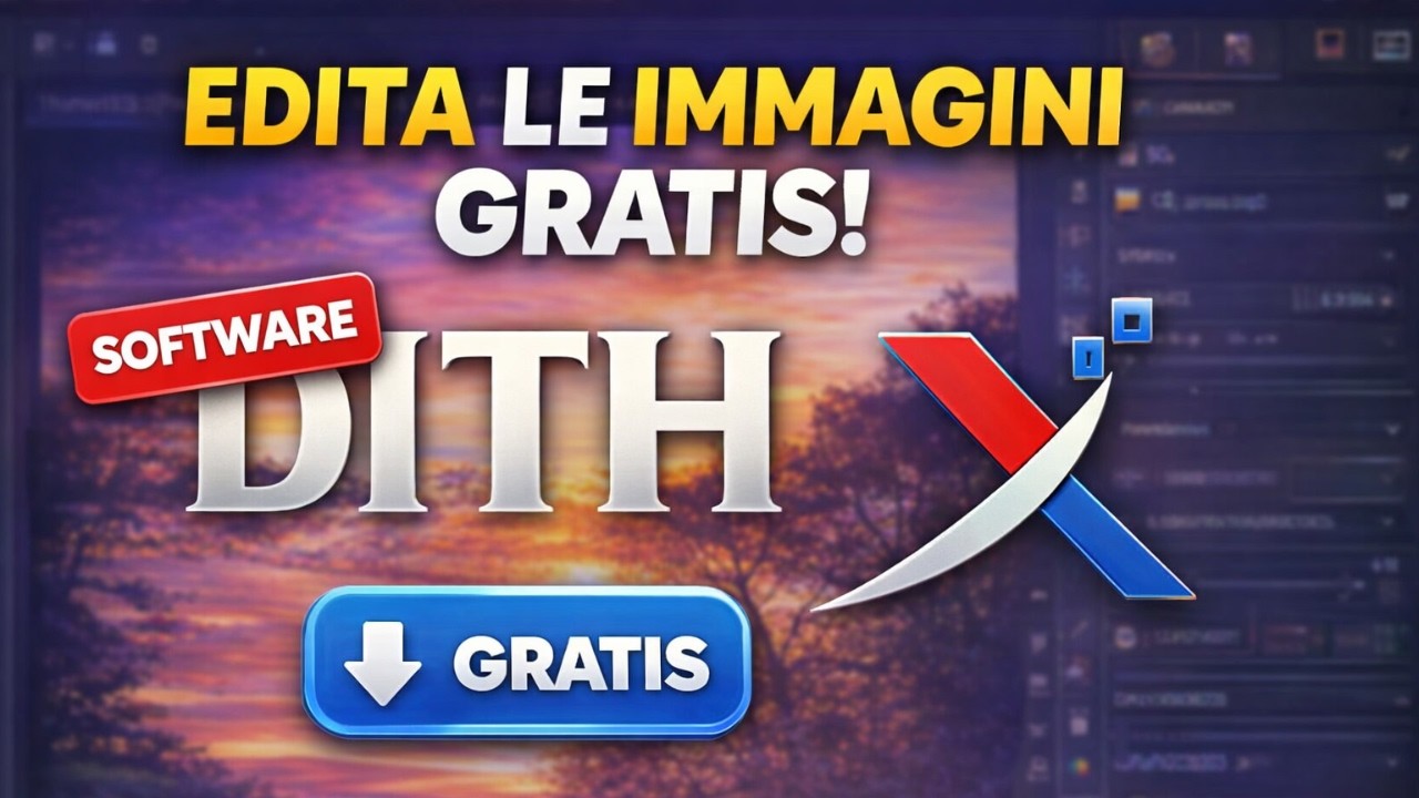 Editare foto gratis con DithX