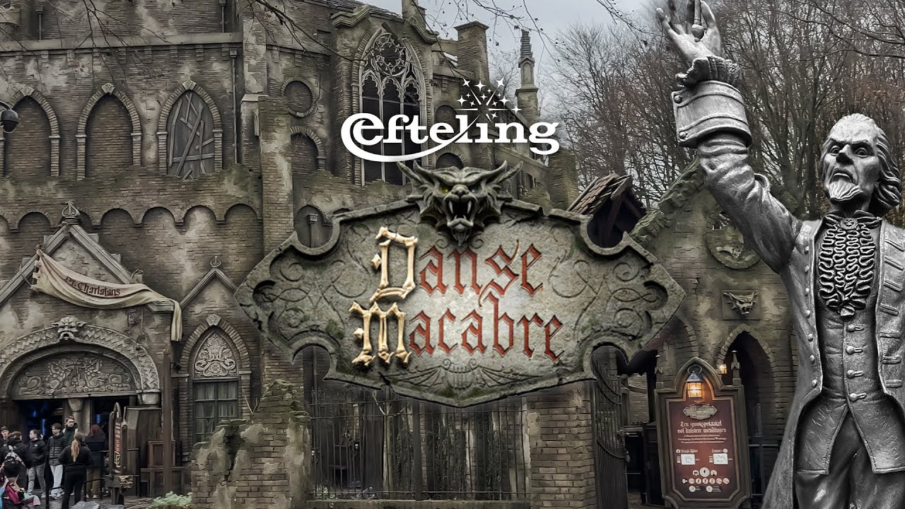 Efteling Danse Macabre 'Мистическое представление с мрачными поворотами' (днём)