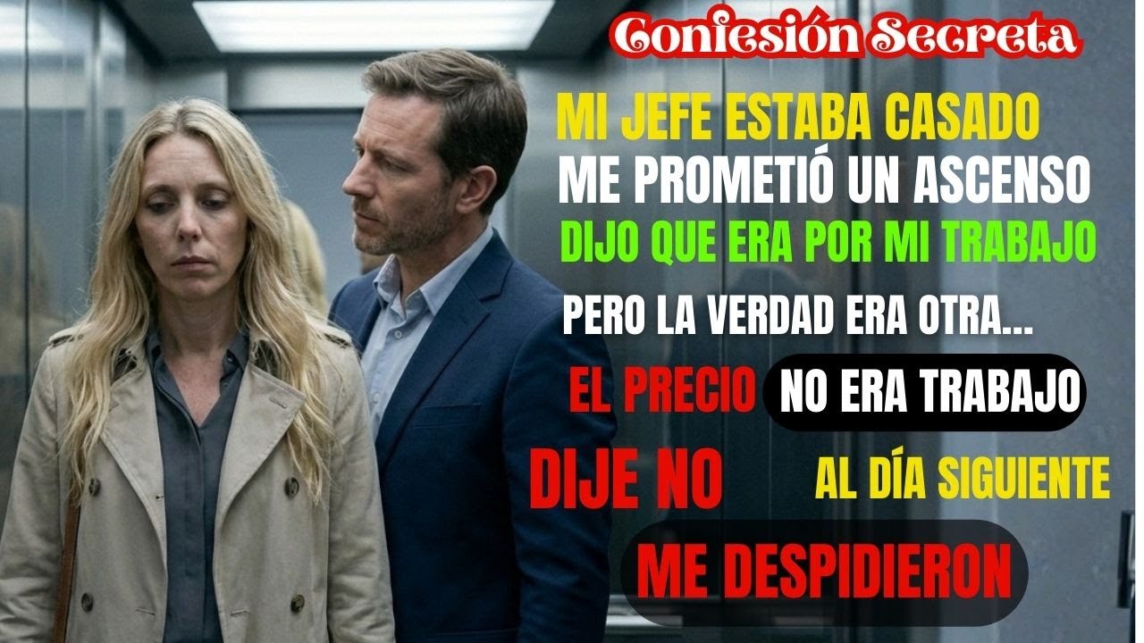 Confesión Secreta Mi Jefe Casado Me Ofreció un Ascenso y Me Despidió por Decir No