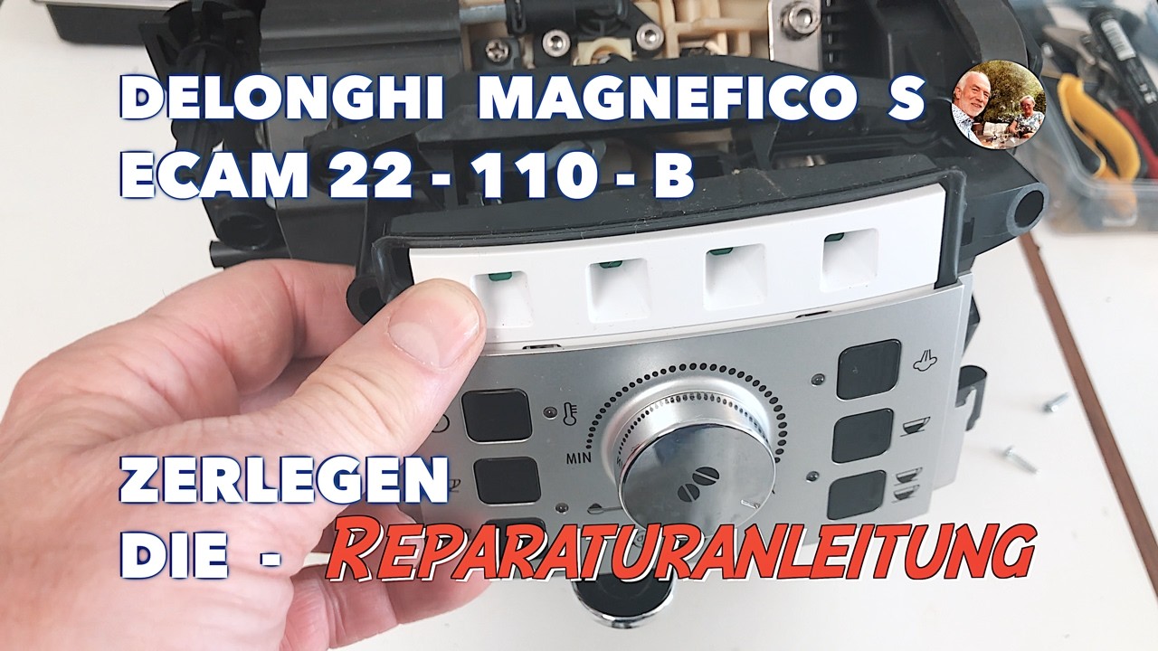 DeLonghi Magnifica S KOMPLETT zerlegen & zusammenbauen 🛠️ ECAM 22.110.B Reparatur Tutorial  🔧✨