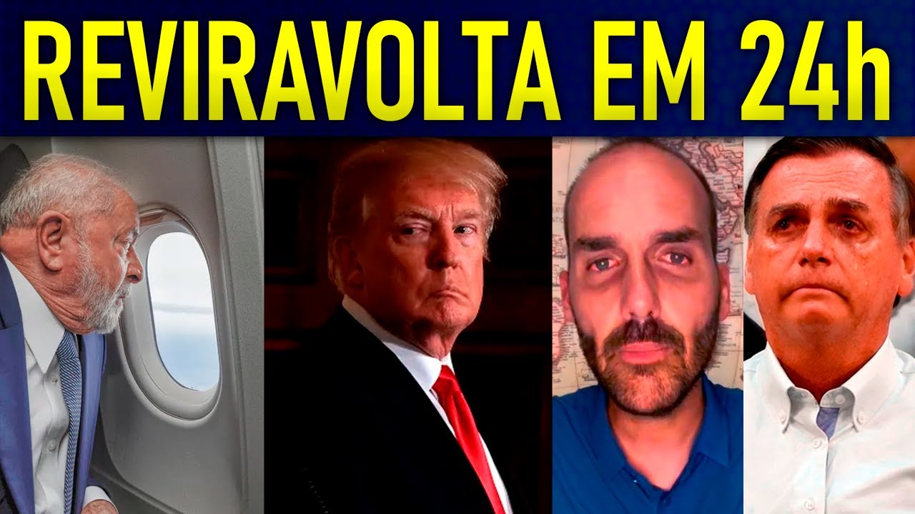 EDUARDO BOLSONARO FOGE PRA lSRAEL APÓS TRUMP CONVIDAR LULA PROS EUA!!! BRASIL LIDERA DESDOLARIZAÇÃO