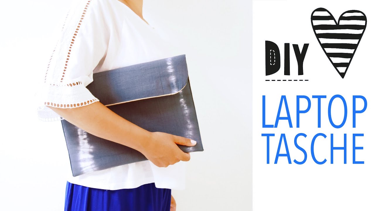 Laptoptasche nähen / Laptophülle selbermachen