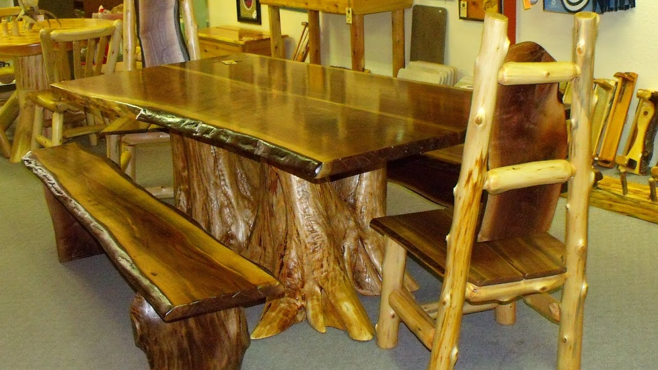60 + Chair and Table Wood and Log Design Ideas 2026 - Creative and unique design