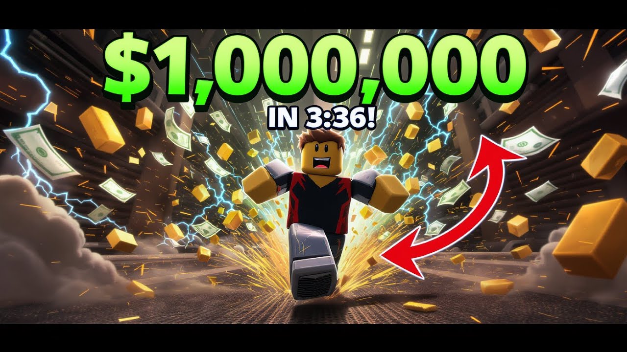 From $0 to $1,000,000 in UNDER 4 MINUTES! (Factory Simulator Speedrun)