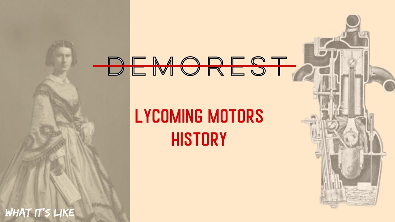 History of Lycoming Engine manufacturing ( the auto engines )￼