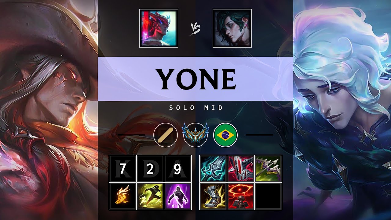 Yone Mid vs Hwei - BR Challenger Patch 25.18
