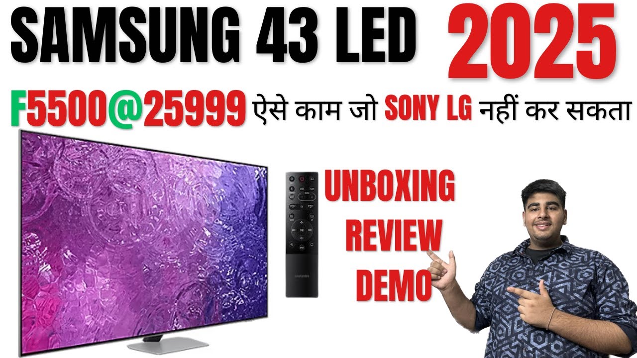 review samsung 43 inch smart tv  2025 |  samsung 43 inch full hd samrt tv ua43f5500fuxxl 2025