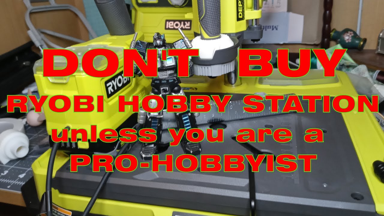 Обзор Ryobi Hobby Station RHS01... спойлеры. Разочаровывает. Так что я это исправил.