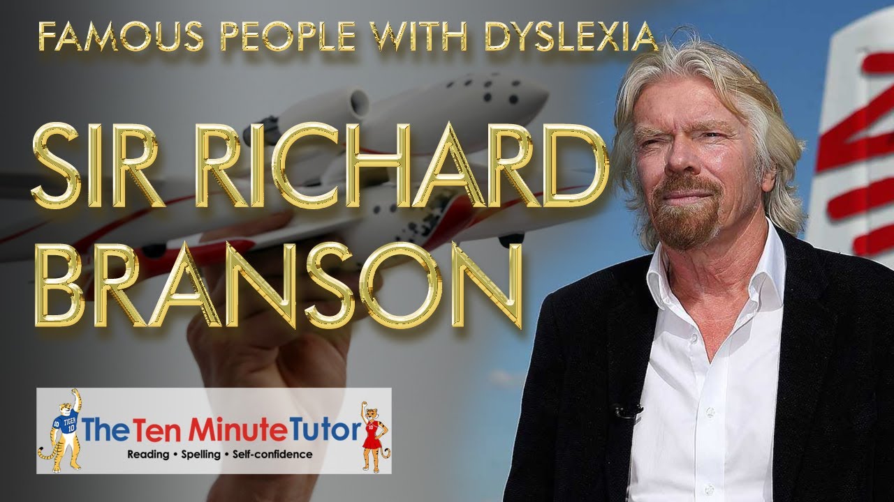Richard Branson - Famous People with Dyslexia
