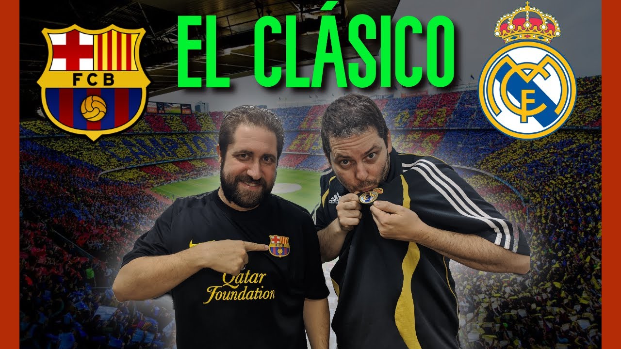 BARÇA-R.MADRID en vivo. Reacción de primoneando!
