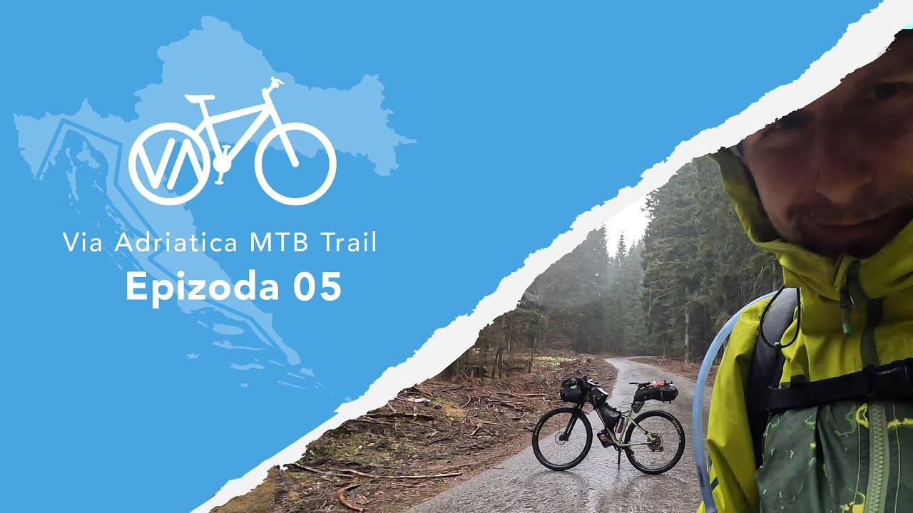 Ep05 / 84 Kilometra solo kroz Sjeverni Velebit po kiši i snijegu / Via Adriatica MTB Trail /