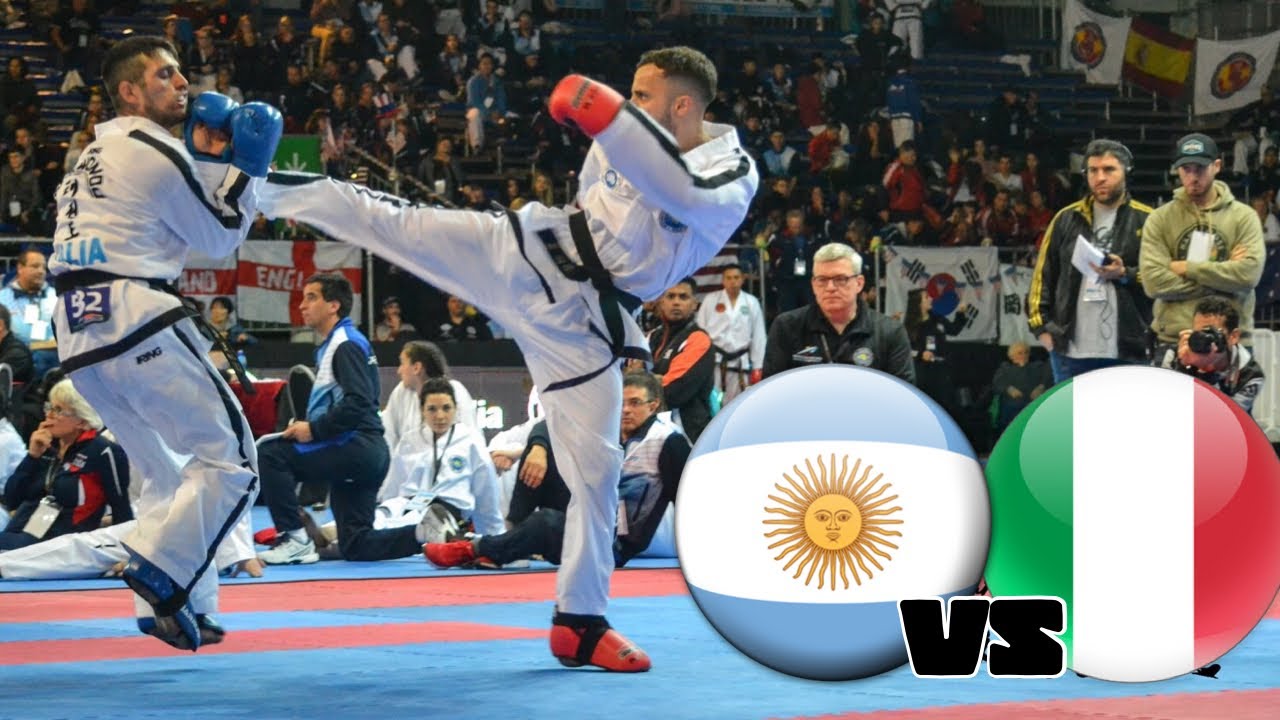 ITF World Championship Argentina 2018 , Lucas Pini(ARG) vs Fuschillo Nunzio (ITA) Middle Weight