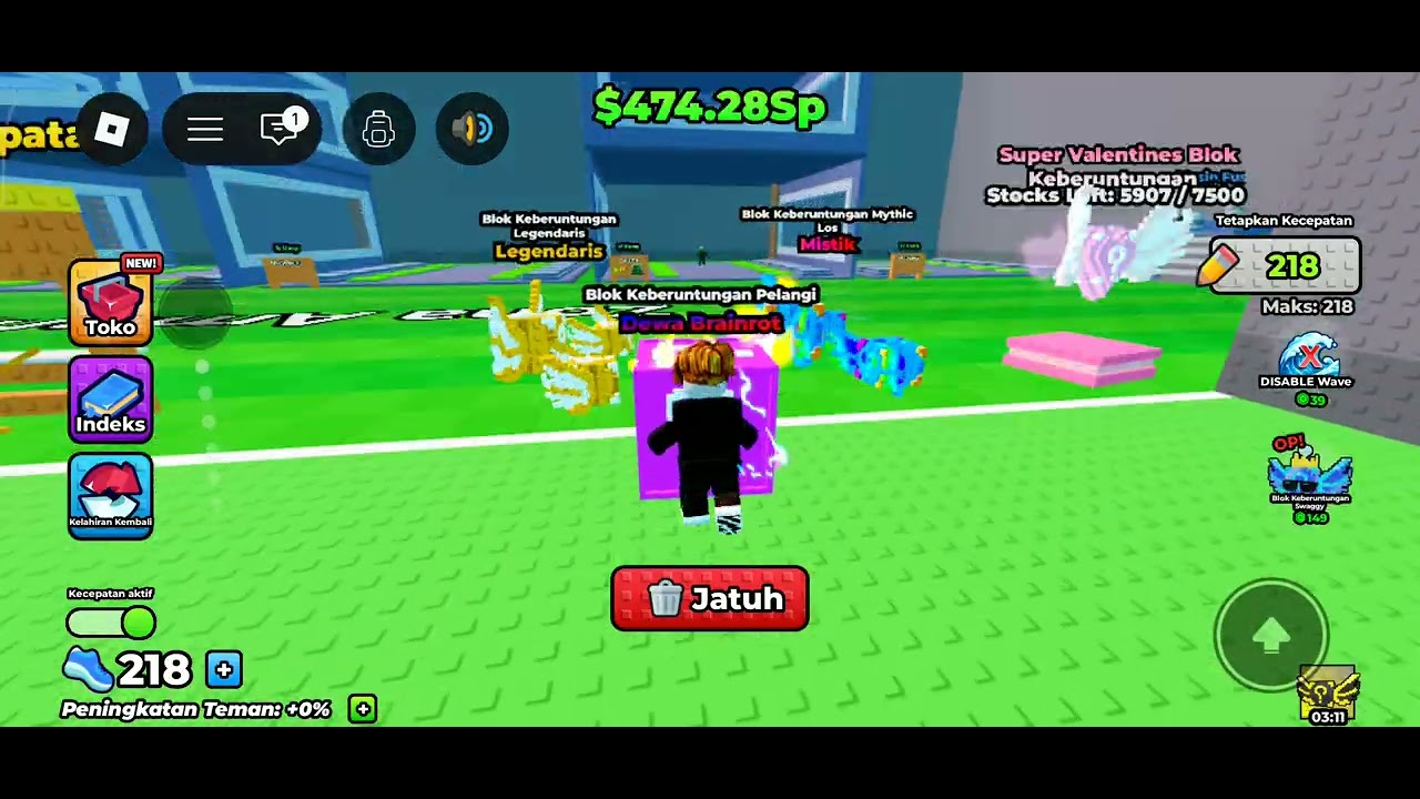 main roblox lagiii ada 2 adminnn#robloxedit #roblox #brainrot 