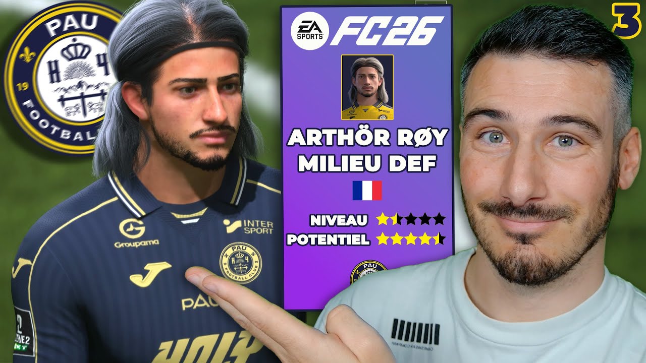 ARTHÖR RØY ÉCARTÉ DU GROUPE : ON DOIT CONVAINCRE LE COACH ! - FC26 - Carrière Pro - Épisode 3