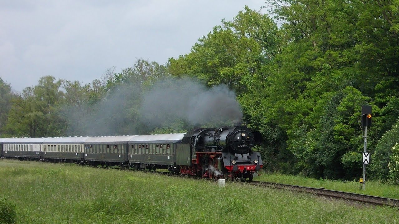 03 2155-4 mit Geburtstagssonderzug für Hagen von Ortloff am 02.06.2024
