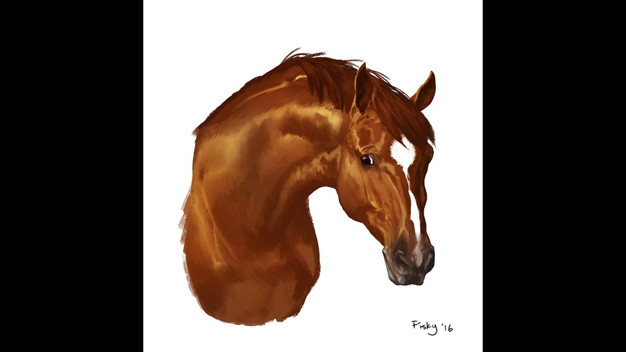 Star stable speedpaint - chestnut thoroughbred
