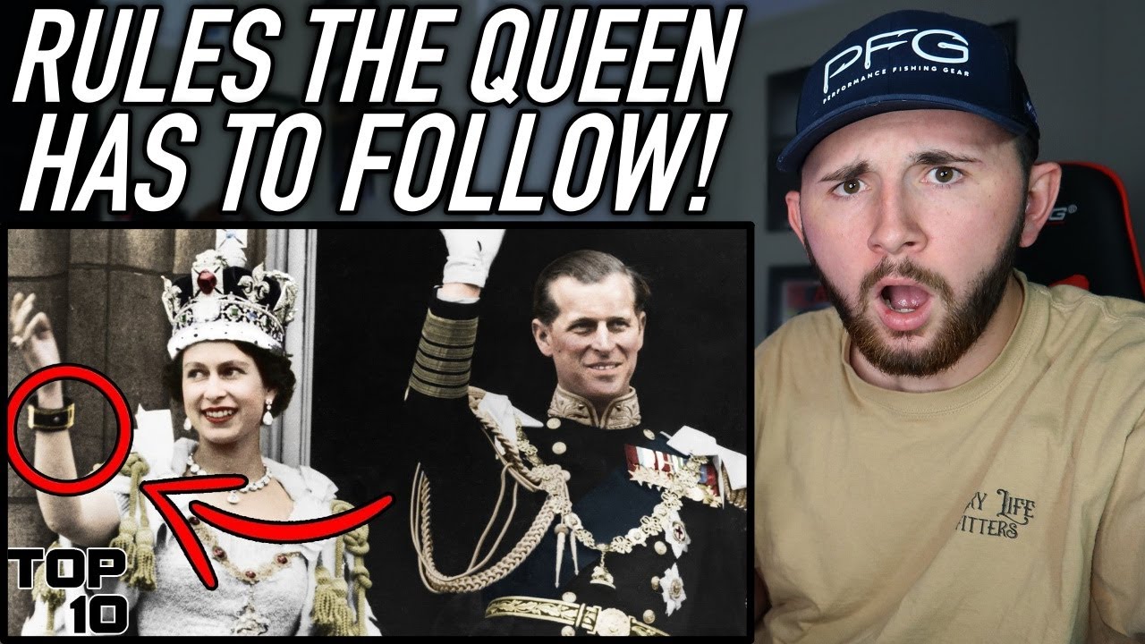 10 Rules Queen Elizabeth HAS To Follow *SHOCKING* - American Reacts