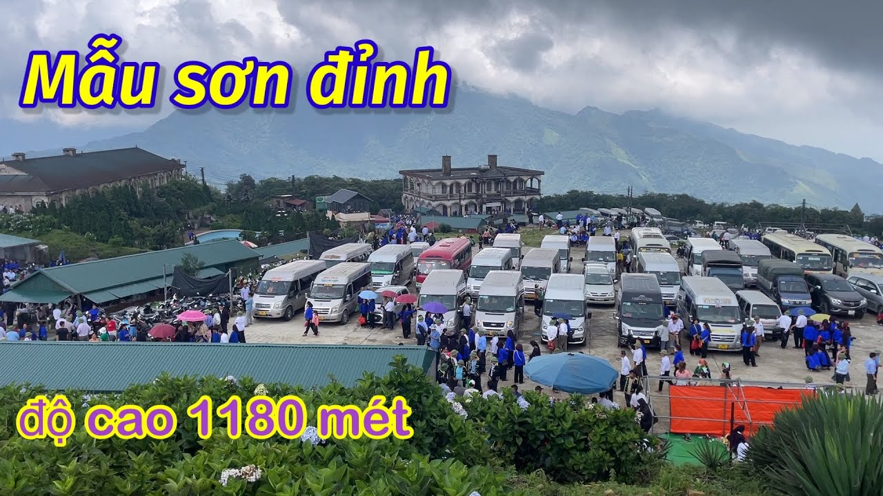 Chợ tình mẫu sơn chinh phục đỉnh núi mẫu sơn
