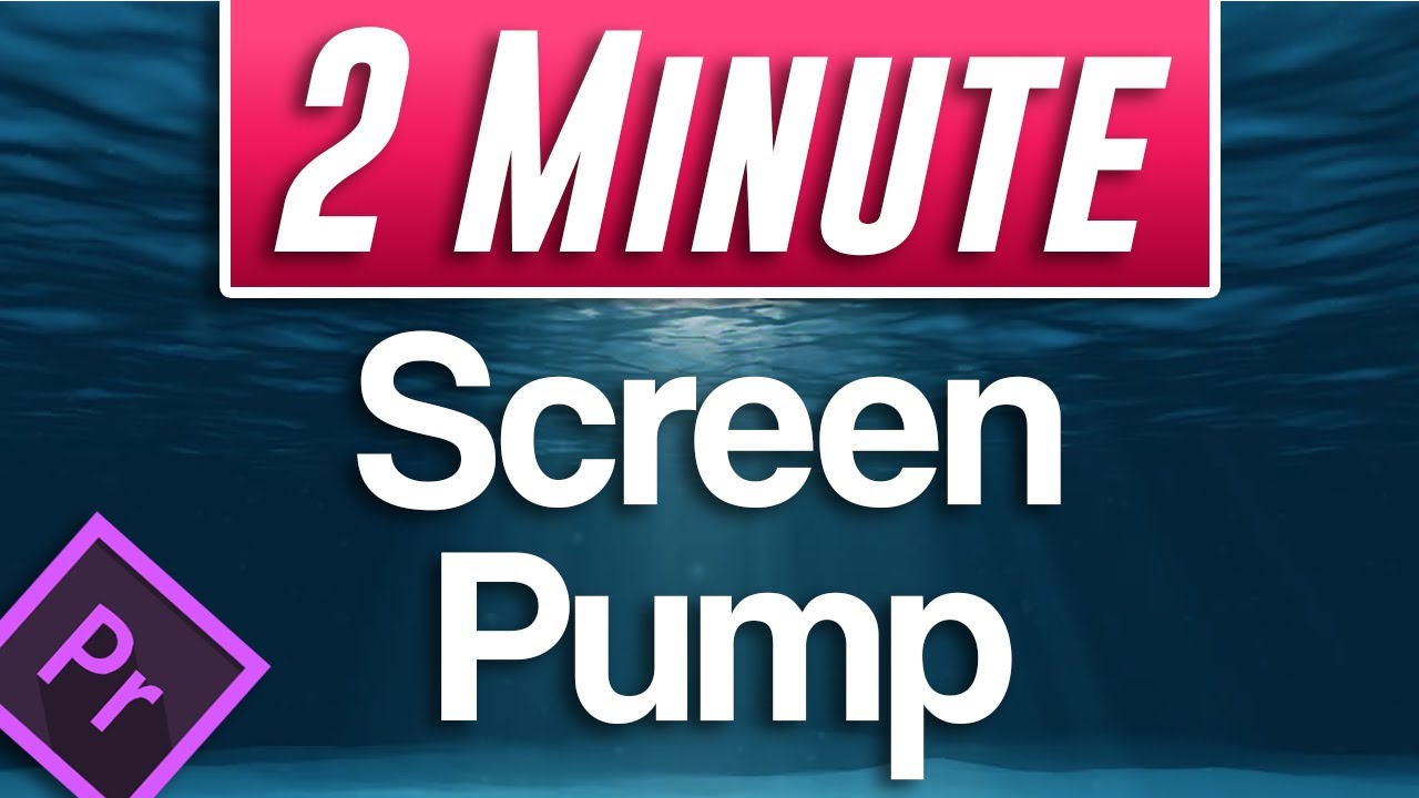 How to Make Screen Pump Bass Effect | Premiere Pro Tutorial