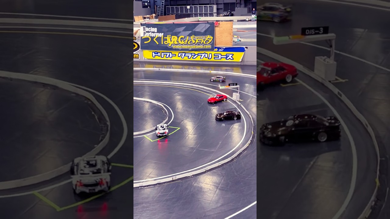 2026年1月18日 つくば Newレイアウト初走行 小5ドリラジ RC Drift car driven by 10 years old. 